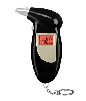 Digital Alcohol Exhaust Test Instrument Drunken Analyzer Detect Key Chain Exhale Detector LCD Display - AFFORDABLE MARKET