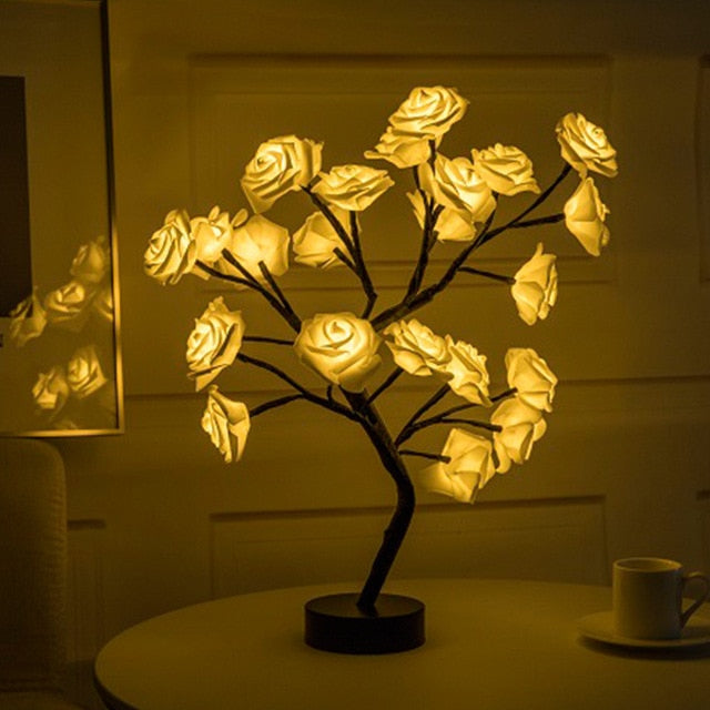 Blossom Bliss Glowing Rose Tree - AFFORDABLE MARKET