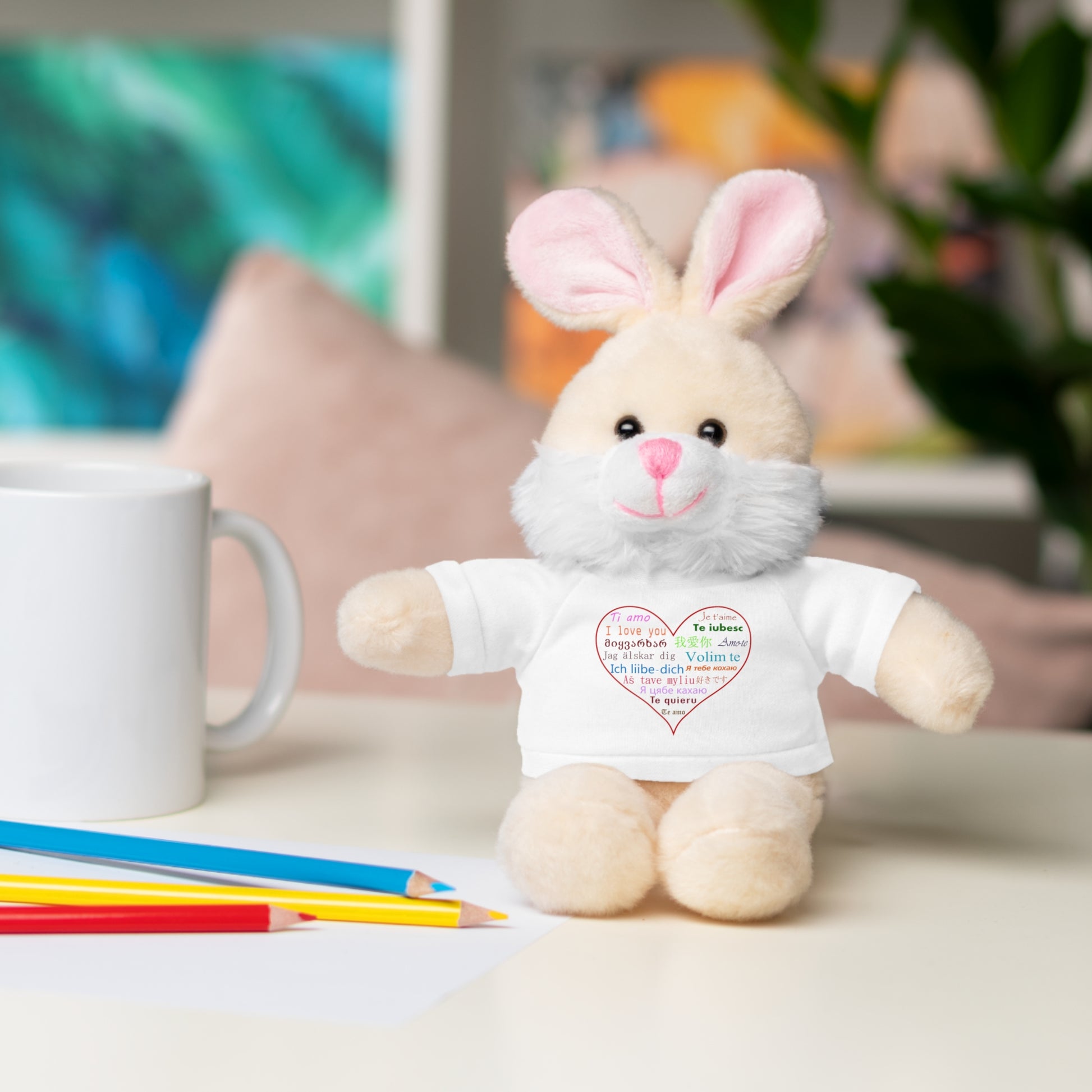 Stuffed Animals with "I Love You" in Different Languages - AFFORDABLE MARKET