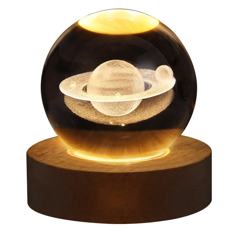 Luminous Crystal Ball Projection Ambience Light