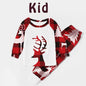 Christmas European And American Christmas Deer Head Print Parent-child Home Service Suit - AFFORDABLE MARKET