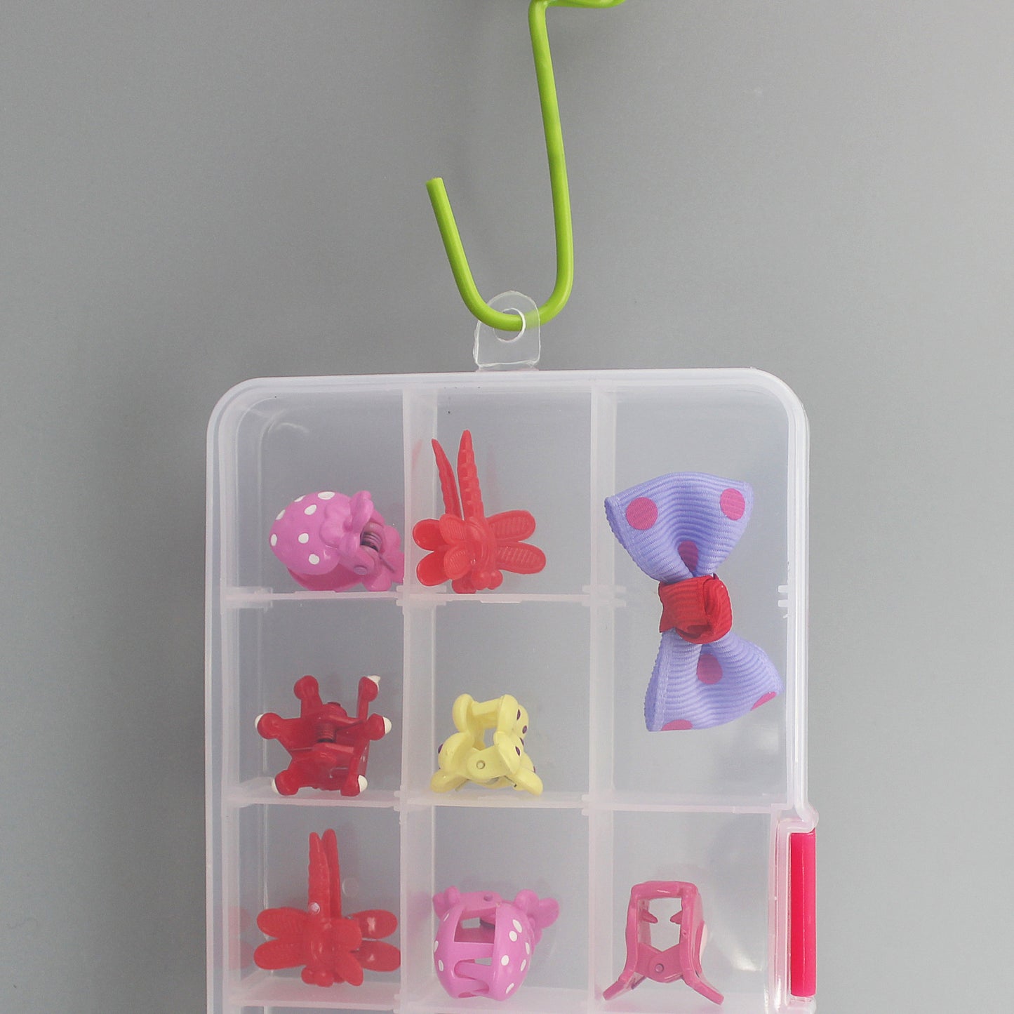 Plastic 15 compartment transparent storage box - AFFORDABLE MARKET