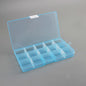 Plastic 15 compartment transparent storage box - AFFORDABLE MARKET