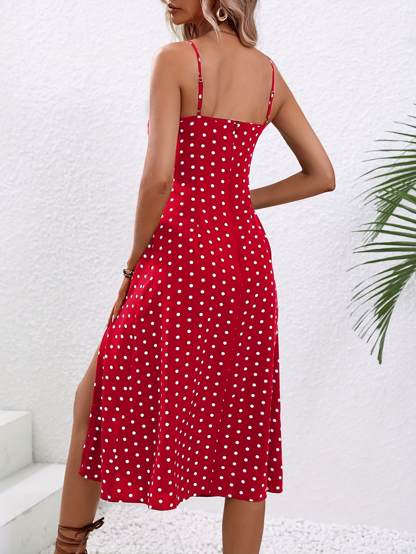 Polka Dot Women's Dress