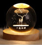 Luminous Crystal Ball Projection Ambience Light