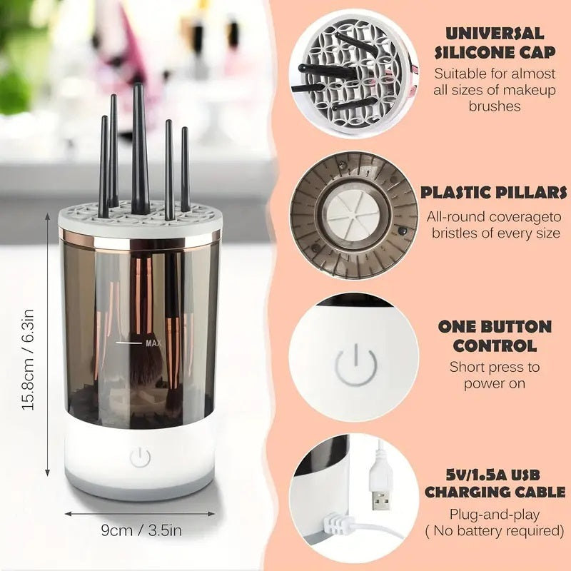 Makeup Brush Electric Cleaner