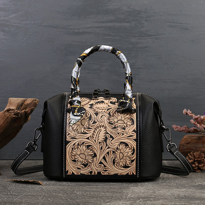 Women's Leather Vintage Bag