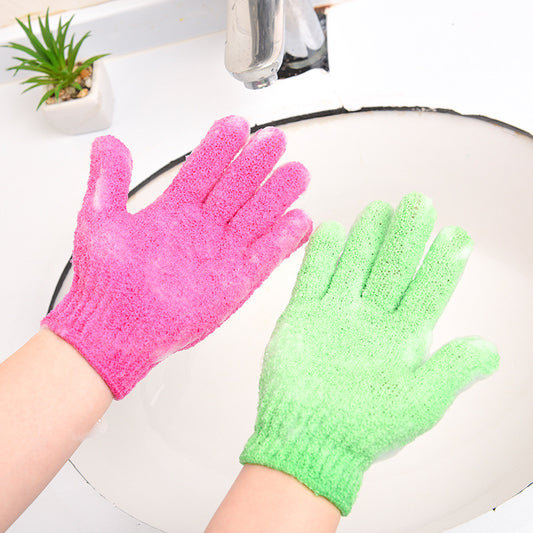 Bath towel gloves Candy color mud towel Bathroom glove bath towel - AFFORDABLE MARKET