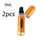 Mini Portable Refillable 8ml 5ml Perfume Aluminum Atomizer Spray Cosmetic Bottle - AFFORDABLE MARKET