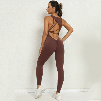 Yoga Jumpsuit Fitness Pants