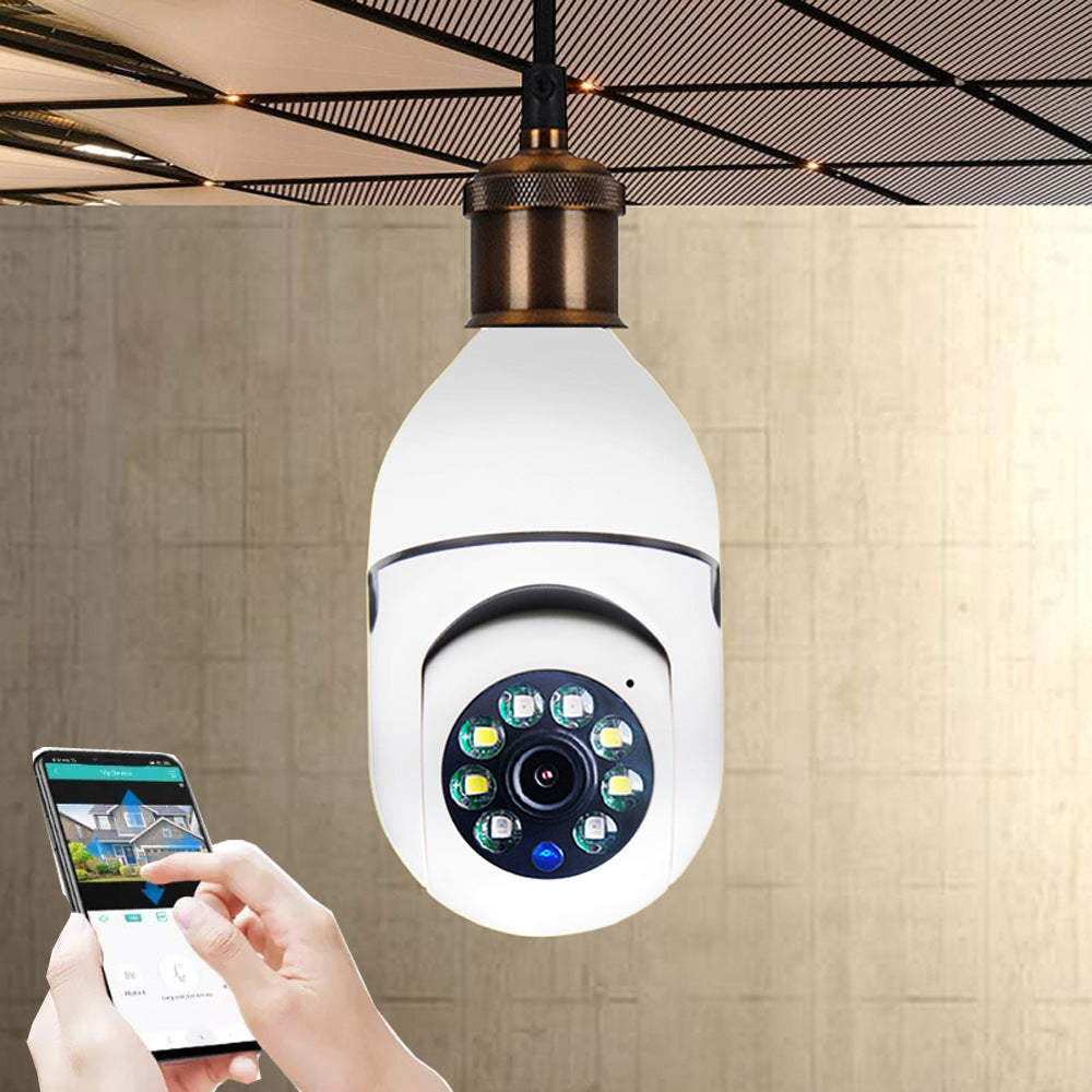 WiFi CAMERA 1080P Bulb 4X Zoom Camera E27 Home 5GWiFi Alarm Monitor - AFFORDABLE MARKET