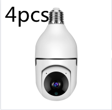 WiFi CAMERA 1080P Bulb 4X Zoom Camera E27 Home 5GWiFi Alarm Monitor - AFFORDABLE MARKET