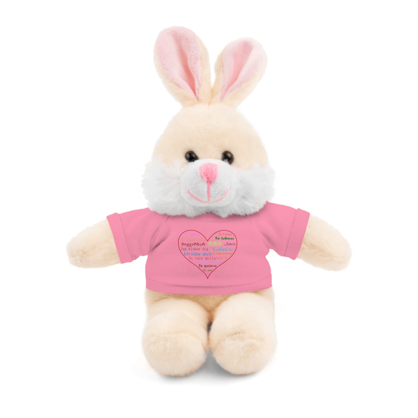 Stuffed Animals with "I Love You" in Different Languages - AFFORDABLE MARKET