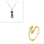 Couple Love Hug Necklace