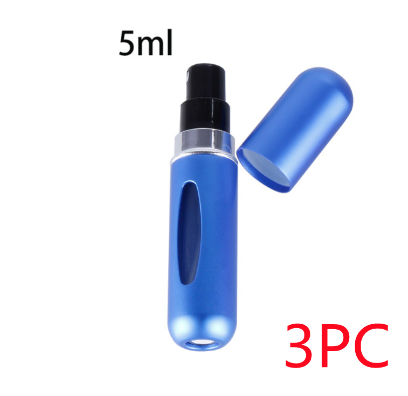 Mini Portable Refillable 8ml 5ml Perfume Aluminum Atomizer Spray Cosmetic Bottle - AFFORDABLE MARKET