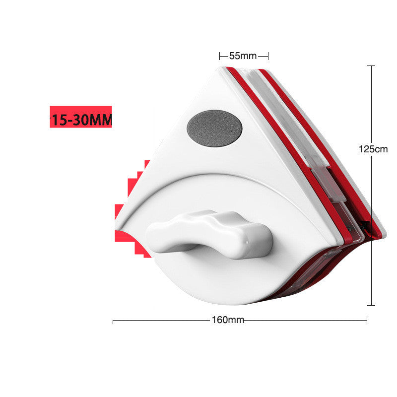 Double-sided Magnetic Glass Wiper