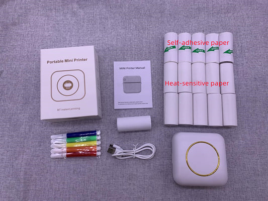 Mini Thermal Bluetooth Wireless Printer