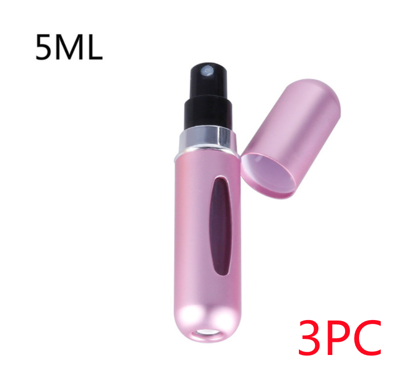 Mini Portable Refillable 8ml 5ml Perfume Aluminum Atomizer Spray Cosmetic Bottle - AFFORDABLE MARKET