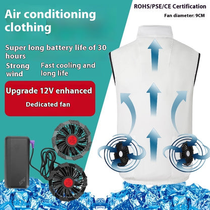 Summer Cooling Air Conditioning Vest