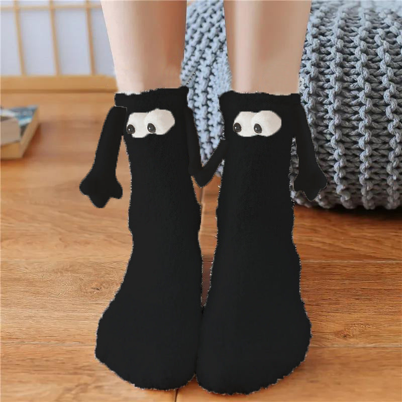 Christmas Supplies Coral Fleece Tube Socks Warm Slipper Bed Socks Winter Soft Warm Slipper - AFFORDABLE MARKET