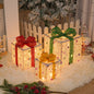 Christmas Lights Gift Box Three-piece Party Decoration Ornaments - AFFORDABLE MARKET