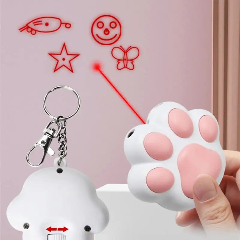 Laser Transform Pattern Pet LED Cute Training Toy