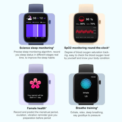 Voice Calling and Health Monitoring Smartwatch