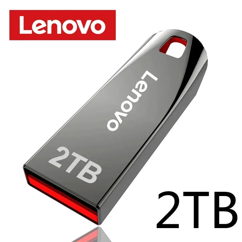 Lenovo 2TB Usb 3.0 Flash Drives High Speed Metal Pendrive 1TB 512GB 256GB Portable Usb Drive Waterproof Memoria Usb Flash Disk