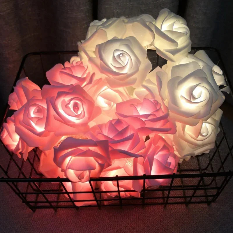 Rose Led 1.5m Light String Decor