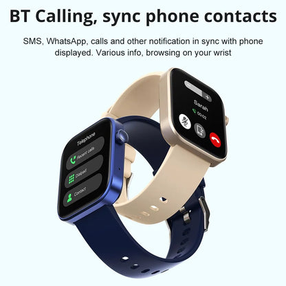Voice Calling and Health Monitoring Smartwatch