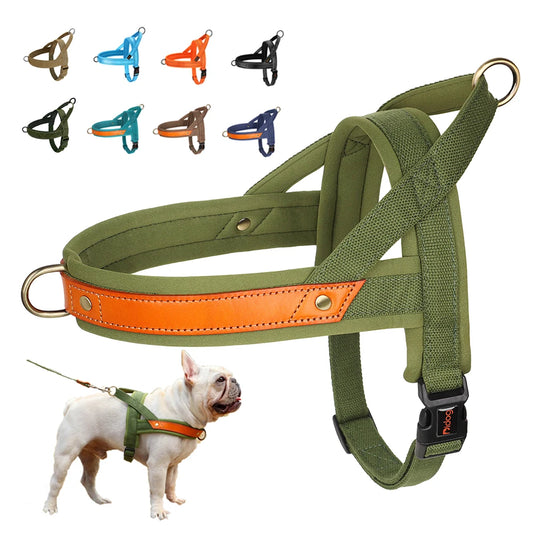 No Pull Dog Harness Soft Padded Dog/Pet Reflective Training Harnesses Vest