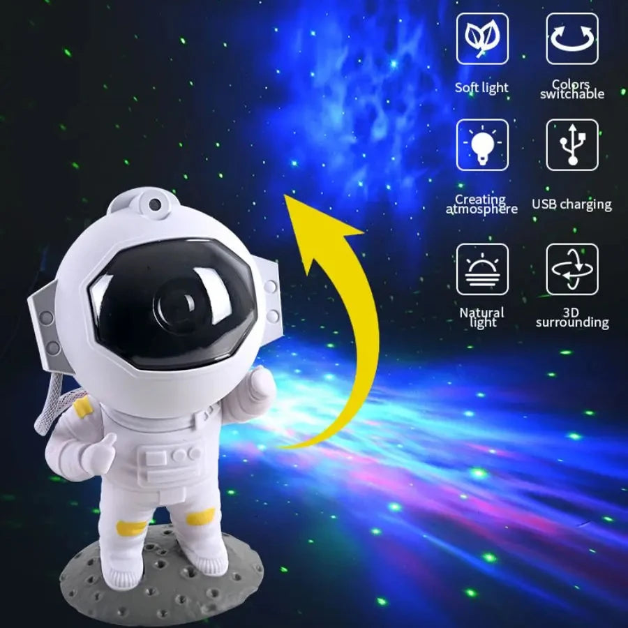 Astronaut Starry Sky Projector Night Light