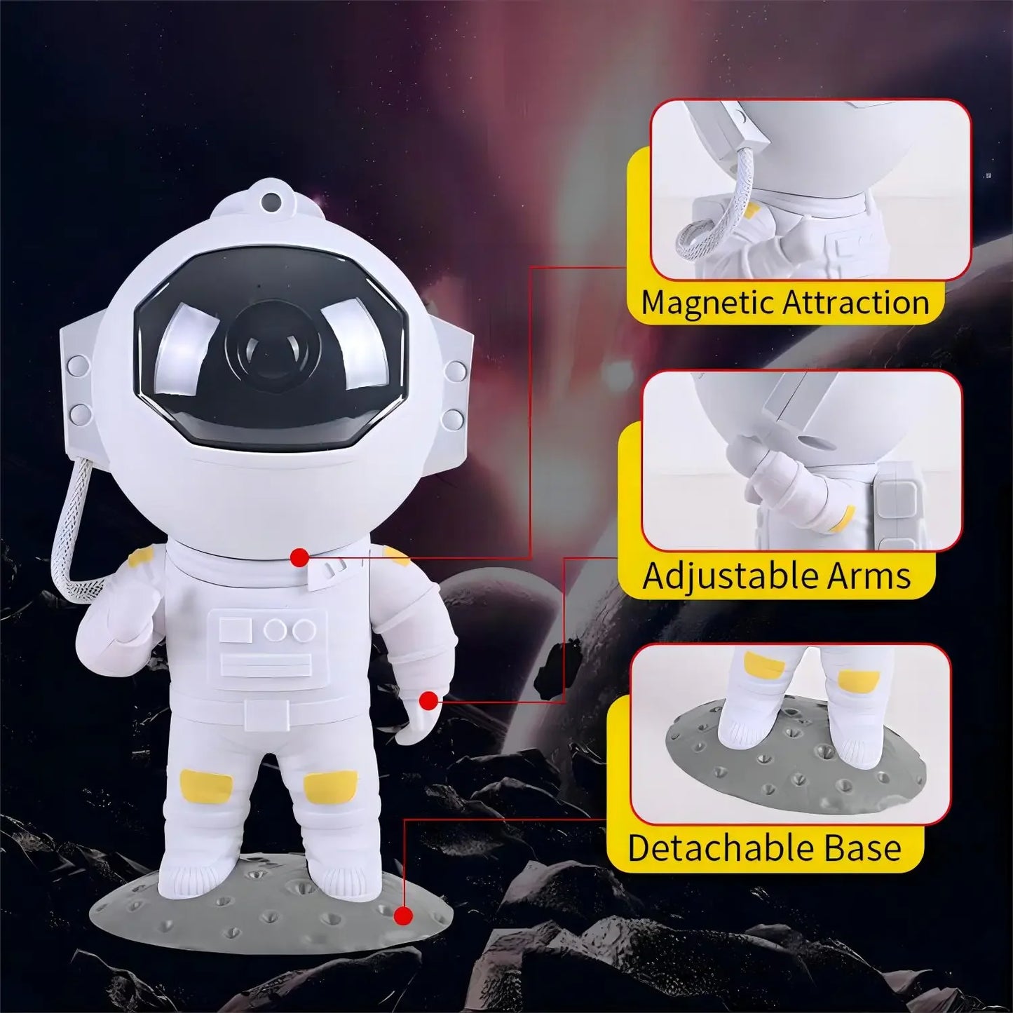 Astronaut Starry Sky Projector Night Light