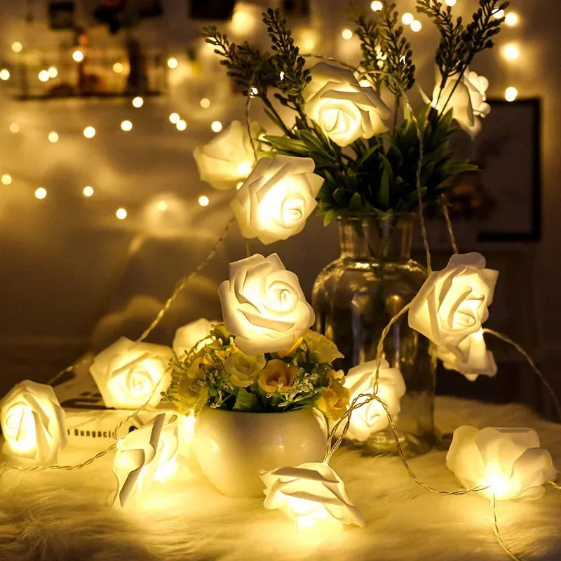 Rose Led 1.5m Light String Decor