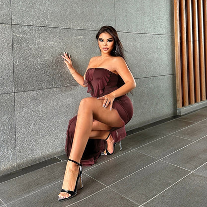 Women's Backless Skinny Dress