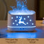 Elk Flame Humidifier Diffuser Mute Household Atmosphere Lamp Christmas Home Decorations - AFFORDABLE MARKET