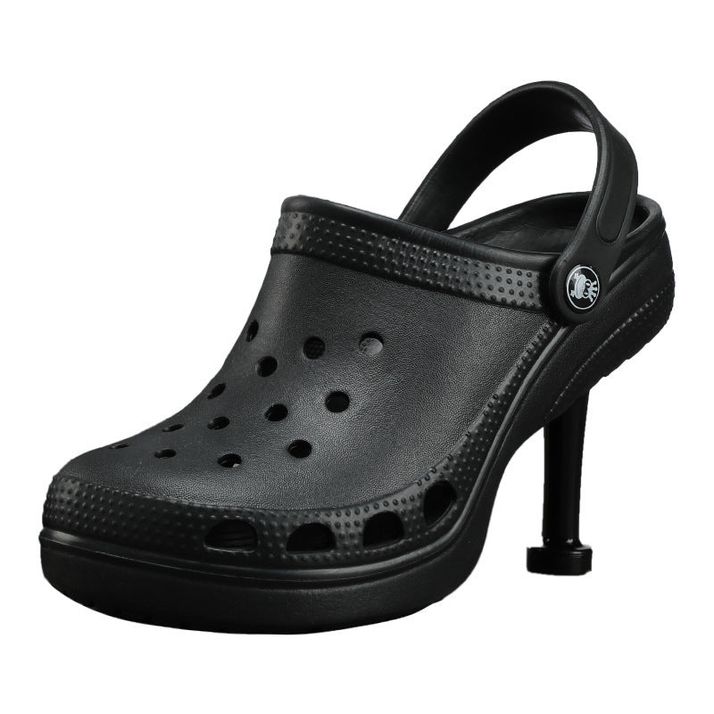 BALENCIAGA Style High-Heeled x Crocs