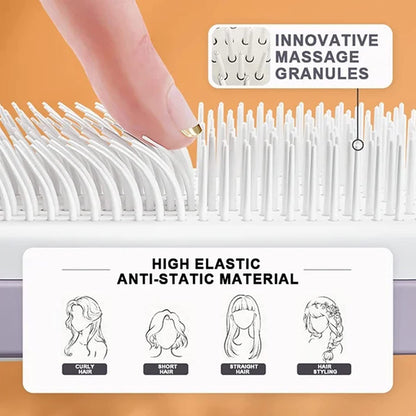 Self Cleaning Hair Comb