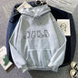 Hoodie Sweater Couple Loose Printed Top - AFFORDABLE MARKET