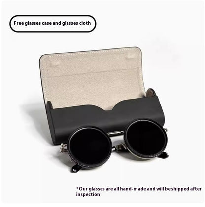 Round Adjustable Polarized Sunglasses