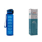 Tritan Water Bottle With Time Marker and Leakproof Cup