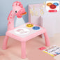Children LED Projector Art Drawing Table Toys Painting Board Desk