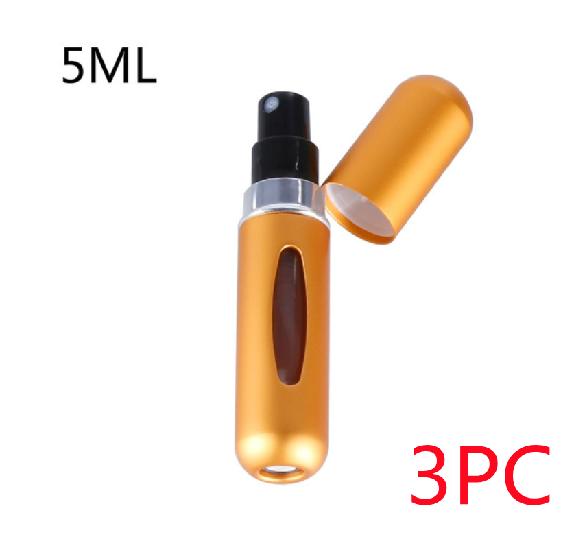 Mini Portable Refillable 8ml 5ml Perfume Aluminum Atomizer Spray Cosmetic Bottle - AFFORDABLE MARKET