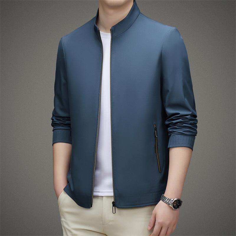 Coat Men's Polo Collar Jacket - AFFORDABLE MARKET