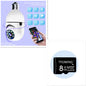 WiFi CAMERA 1080P Bulb 4X Zoom Camera E27 Home 5GWiFi Alarm Monitor - AFFORDABLE MARKET