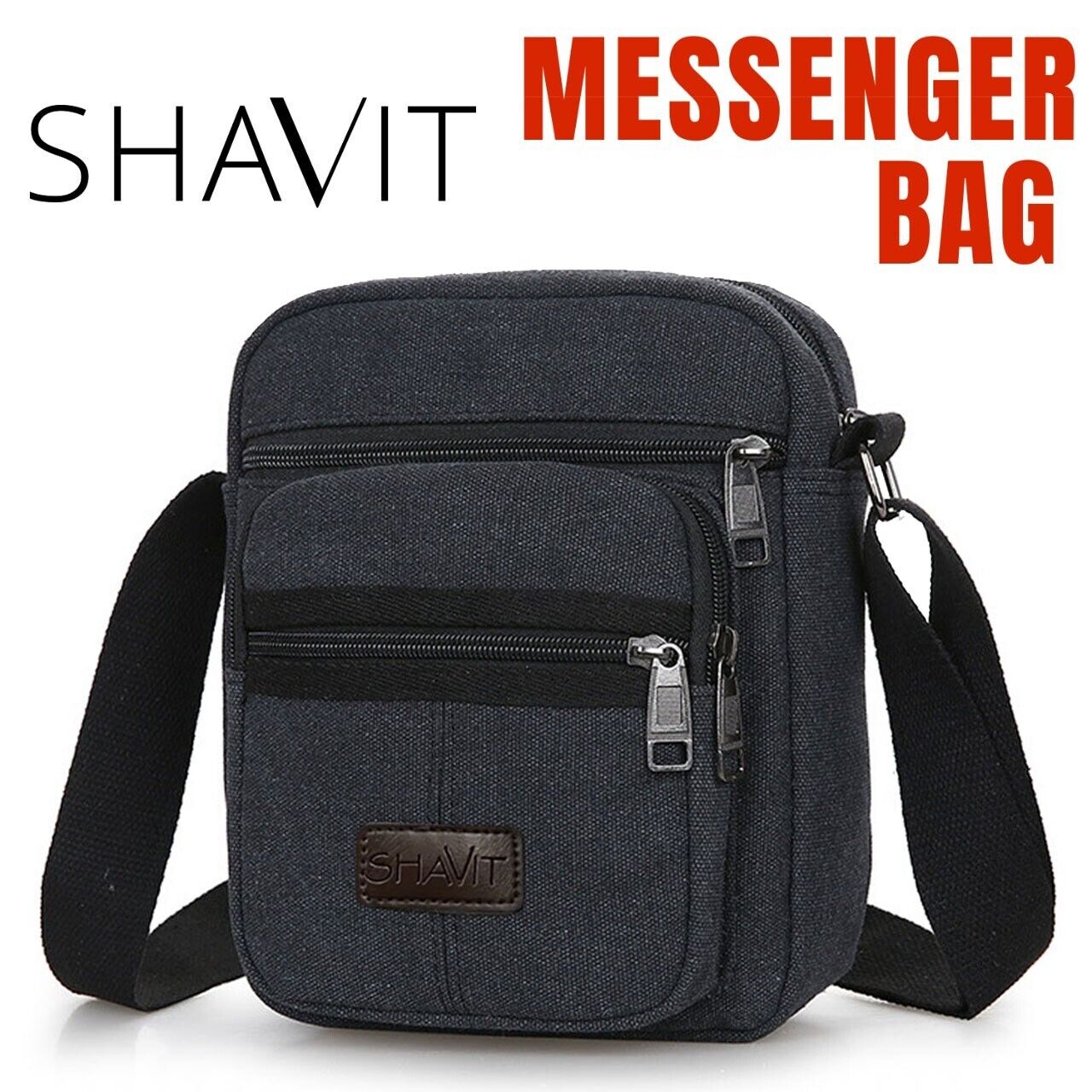 Messenger Bag Shoulder Bag Crossbody Canvas Bags Casual Satchel Vintage Bag - AFFORDABLE MARKET