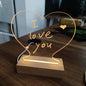 Creative Led Note Board With Pen