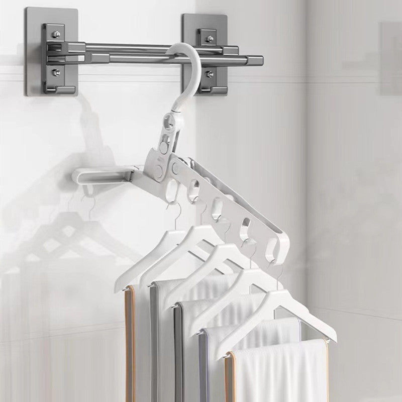 Folding Clothes Hanger Portable Travel Hotel Drying Rack Necessary For Business - AFFORDABLE MARKET