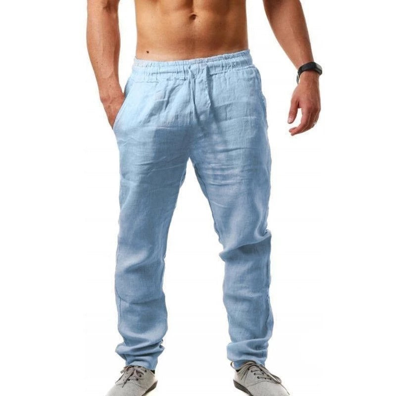Men's Summer Linen Trousers