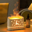 Elk Flame Humidifier Diffuser Mute Household Atmosphere Lamp Christmas Home Decorations - AFFORDABLE MARKET